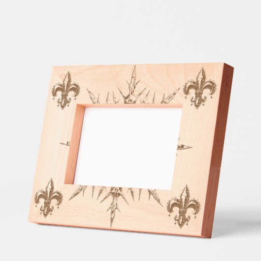 Fleur-de-Lys Gegraveerde Lijstjes (Links)