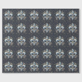 Fleur de Lys-inpakpapier Cadeaupapier (Vlak)