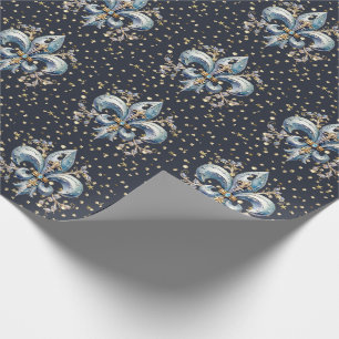 Fleur de Lys-inpakpapier Cadeaupapier