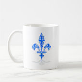 Fleur de lys koffiemok (Links)