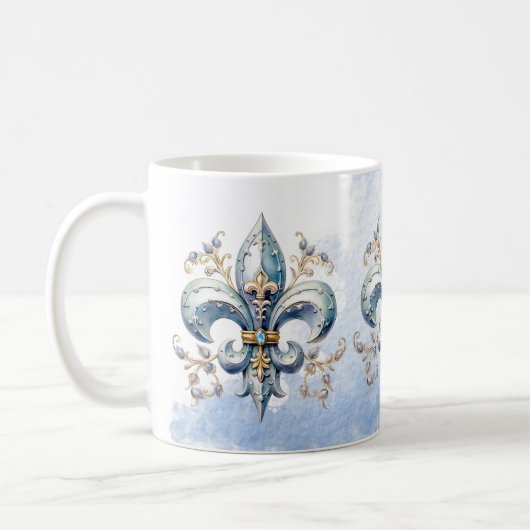 Fleur de Lys Koffiemok (Links)