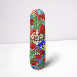 Fleur De Lys Persoonlijk Skateboard
