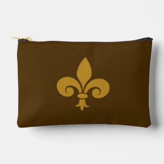 Fleur de Lys Small Accessory Pouch Etui (Voorkant)