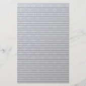 Fleur de Lys Stationery met optionele lijnen Briefpapier (Voorkant)