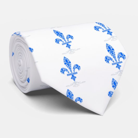 Fleur de lys stropdas (Opgerold)