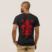 FLEUR-DE-LYS T-SHIRT (Achterkant volledig)