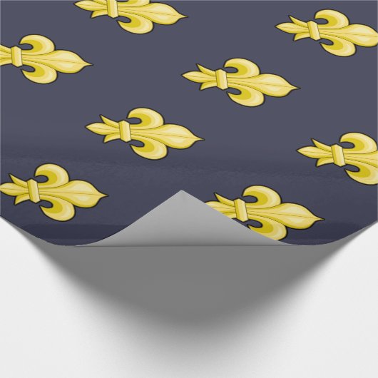 Fleur de Lys — Verpakkingspapier Cadeaupapier (Hoek)