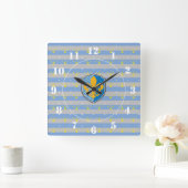 fleur de lys vierkante klok (Huis)