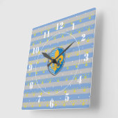 fleur de lys vierkante klok (Hoek)
