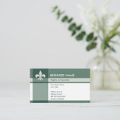 fleur de lys visitekaartje (Staand voorkant)