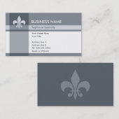 fleur de lys visitekaartje (Voorkant / Achterkant)