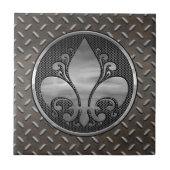 Fleur de Metallic Tegeltje (Voorkant)