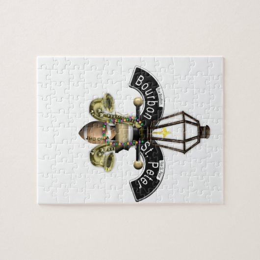 Fleur de New Orleans Legpuzzel (Horizontaal)