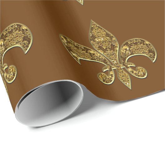 Fleur de Nutmeg Cadeaupapier (Rol Hoek)