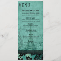 Fleur de Paris Eiffel Tower Dinner Menu | blauwgro