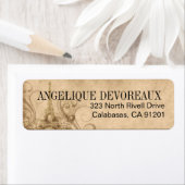 Fleur de Paris Eiffel Tower | zand Etiket (Insitu)