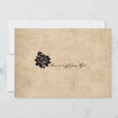 Fleur de Paris Eiffel Tower | zand Kaart (Achterkant)