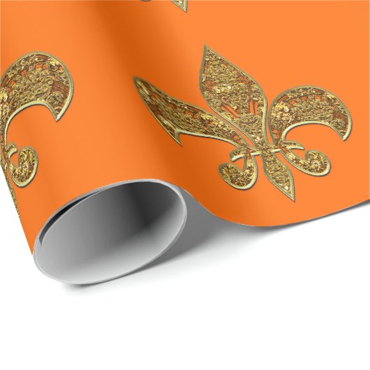 Fleur de Pumpkin Cadeaupapier (Rol Hoek)