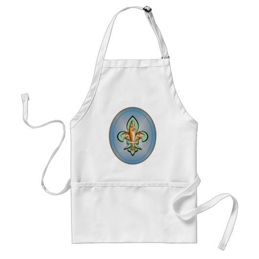 Fleur de Redfish apron Standaard Schort (Voorkant)