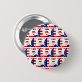 Fleur de USA Ronde Button 5,7 Cm (Voorkant /achterkant)