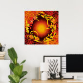 Fleur de vie poster (Thuiskantoor)