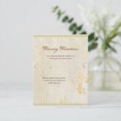 Fleur di Lys Damask 2 - Hotel Accommodations maps Informatiekaartje (Staand voorkant)