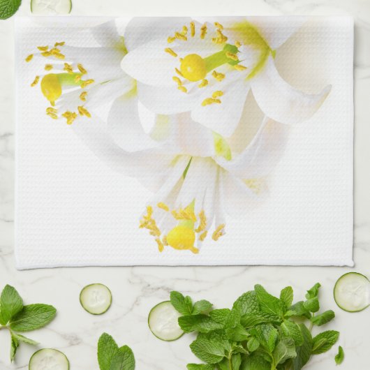 Fleur d'oranger theedoek (Gevouwen)