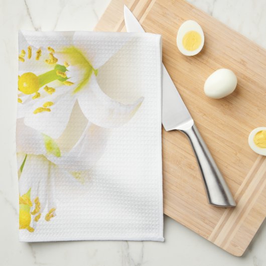 Fleur d'oranger theedoek (Quarter Fold)