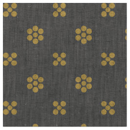 Fleur Dot - Charcoal Stof