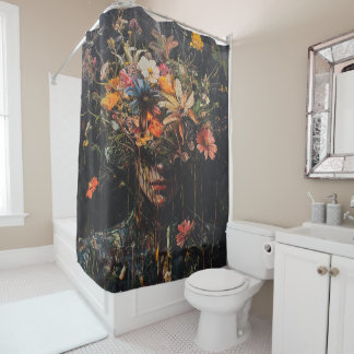 Fleur du Voile – Surreal Art Design Douchegordijn