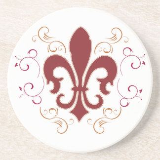 fleur_earthtone_lg zandsteen onderzetter