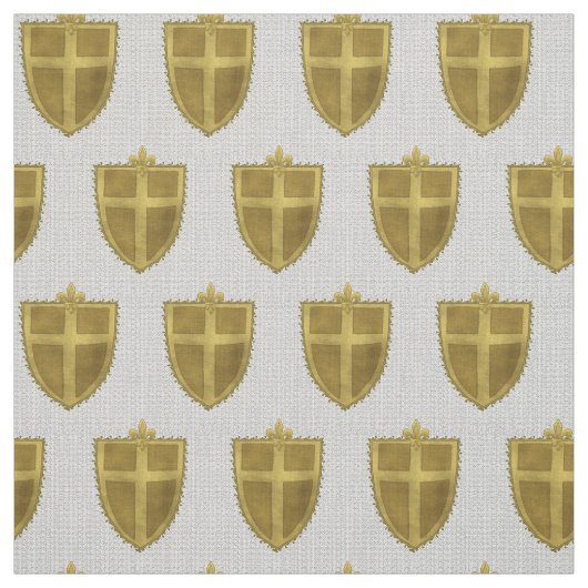 Fleur Family Crest Achternaam Fabric Stof (Swatch)