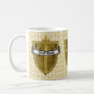 Fleur Family Crest Achternaam mok