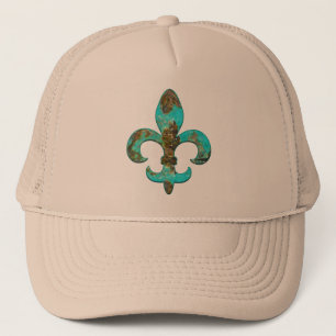 Fleur Faux Stone 1 Trucker Pet
