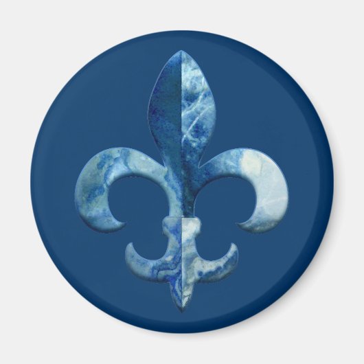 Fleur Faux Stone 5 Magneet (Voorkant)