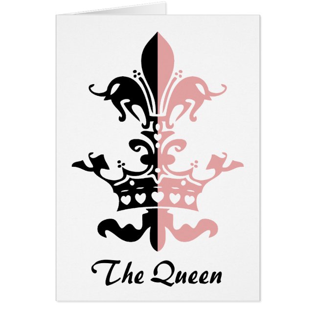 Fleur Heart Crown - Roze (Voorkant)