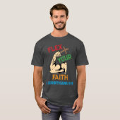 Fleur je geloof t-shirt (Voorkant volledig)
