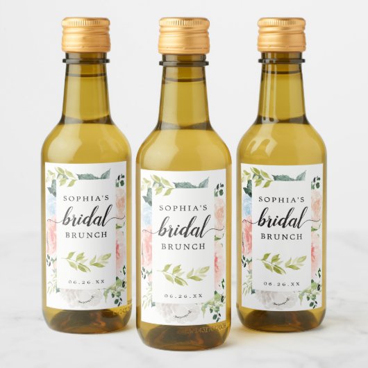 Fleur Jolie Vrijgezellenfeest Mini Wijnlabels Wijn Etiket (Flessen)