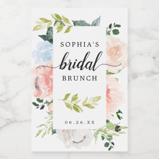 Fleur Jolie Vrijgezellenfeest Mini Wijnlabels Wijn Etiket (Enkel label)