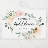 Fleur Jolie Vrijgezellenfeest mousserende wijnetik Sparkling Wijnetiket (Enkel label)