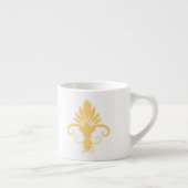 Fleur Lily Gold Espresso Kop (Rechts)