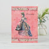 Fleur Marie Uitnodiging (Staand voorkant)