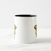Fleur Medieval - Gold Tweekleurige Koffiemok (Center)