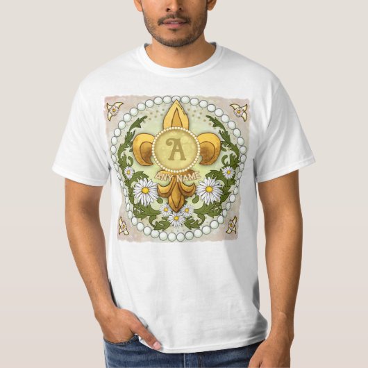Fleur Monogram t-shirt (Voorkant)