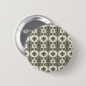 Fleur Pattern-Button Ronde Button 5,7 Cm (Voorkant /achterkant)