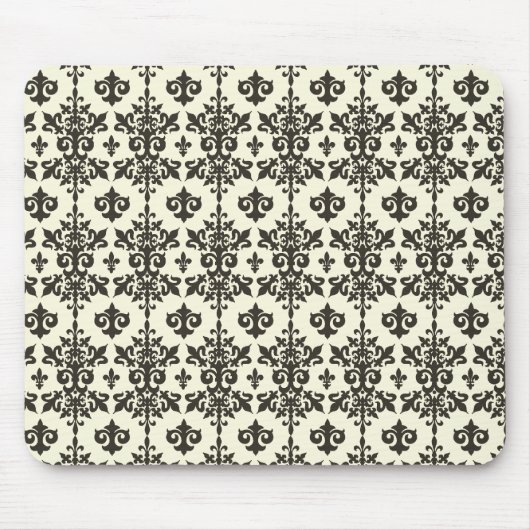 Fleur Pattern Mousepad Muismat (Voorkant)