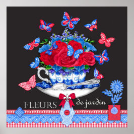 Fleur Porcelain Cup en Poster Flowers