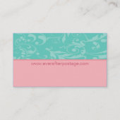 Fleur Profile Card Visitekaartje (Achterkant)