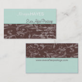 Fleur Profile Card Visitekaartje (Voorkant / Achterkant)