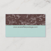 Fleur Profile Card Visitekaartje (Achterkant)